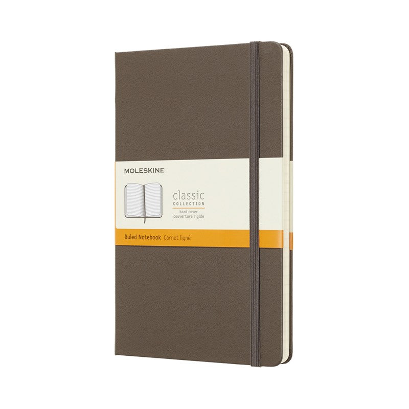Moleskine Classic Notebook (lined) - Brown (5 x 8.25)