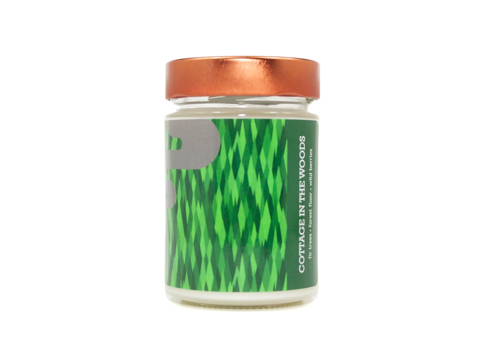 Onset & Rime pine and berries scented candle called 