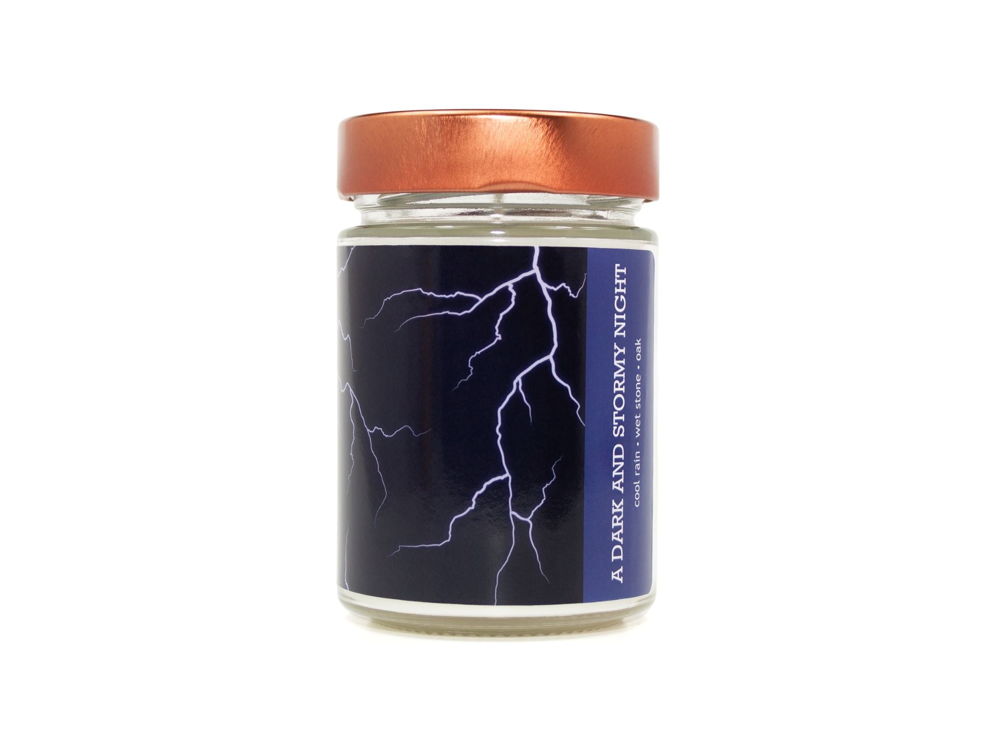 Onset & Rime rain scented candle called 